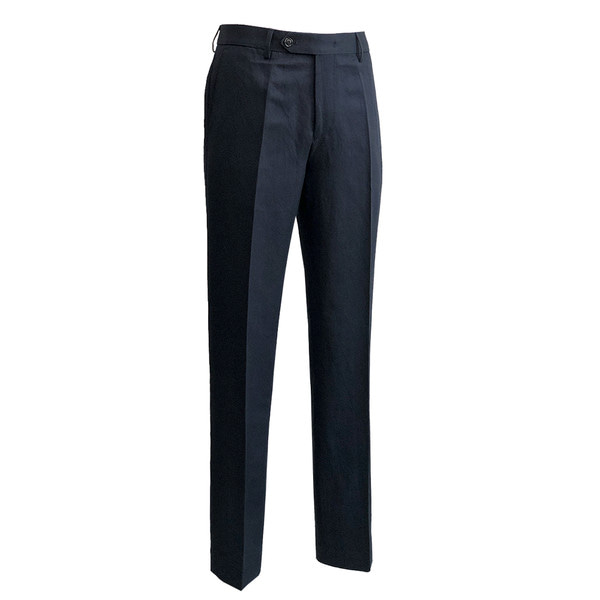 솔티 - Basic Linen Trousers (Navy)