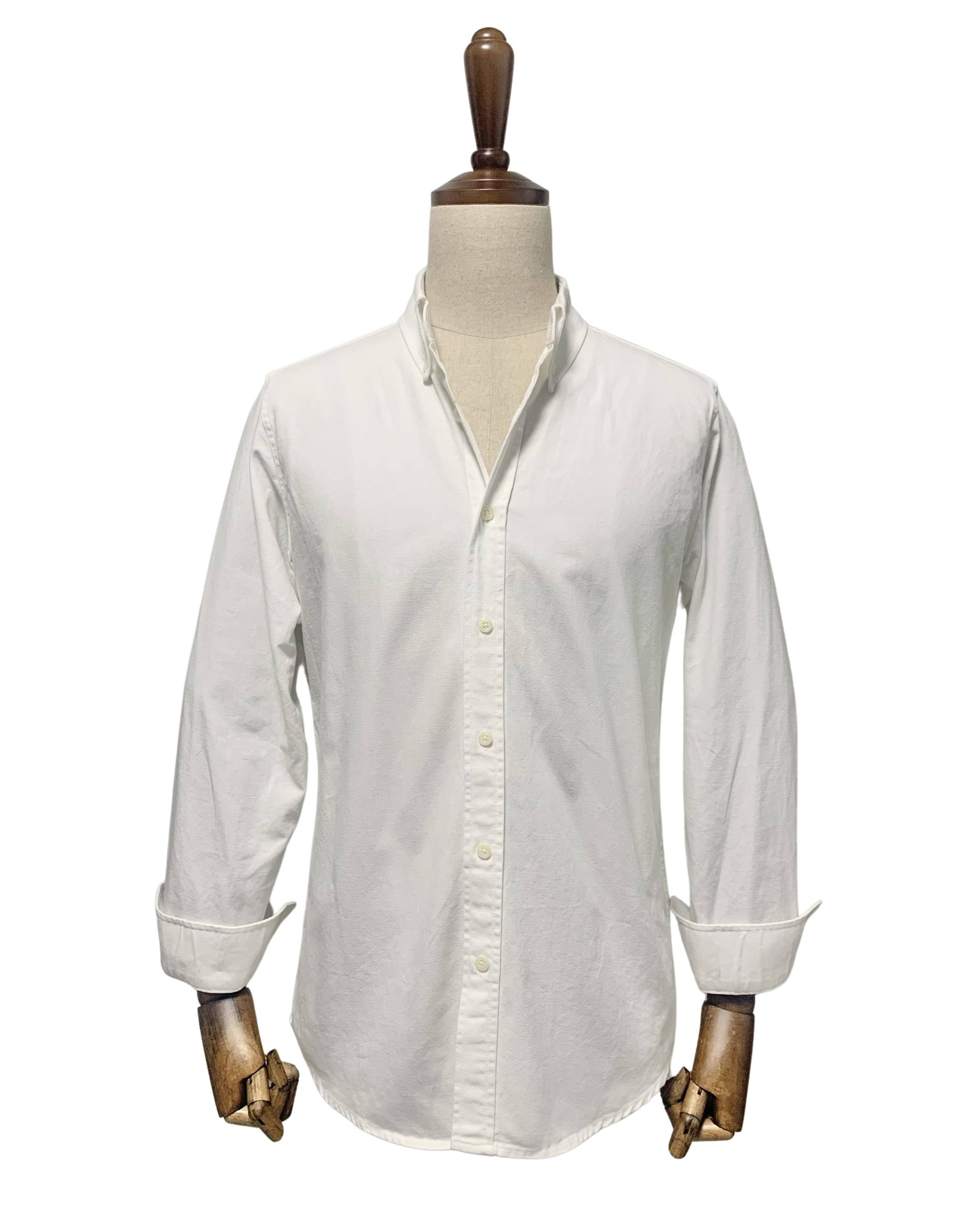 [파시테아 거리] 벤티 버튼다운 셔츠 (White)