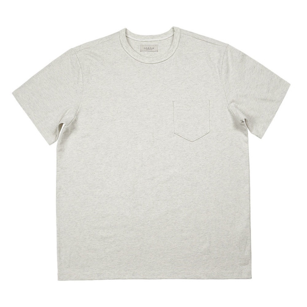 [솔티]  Essential Comfort Poket T-Shirts (Oatmeal)