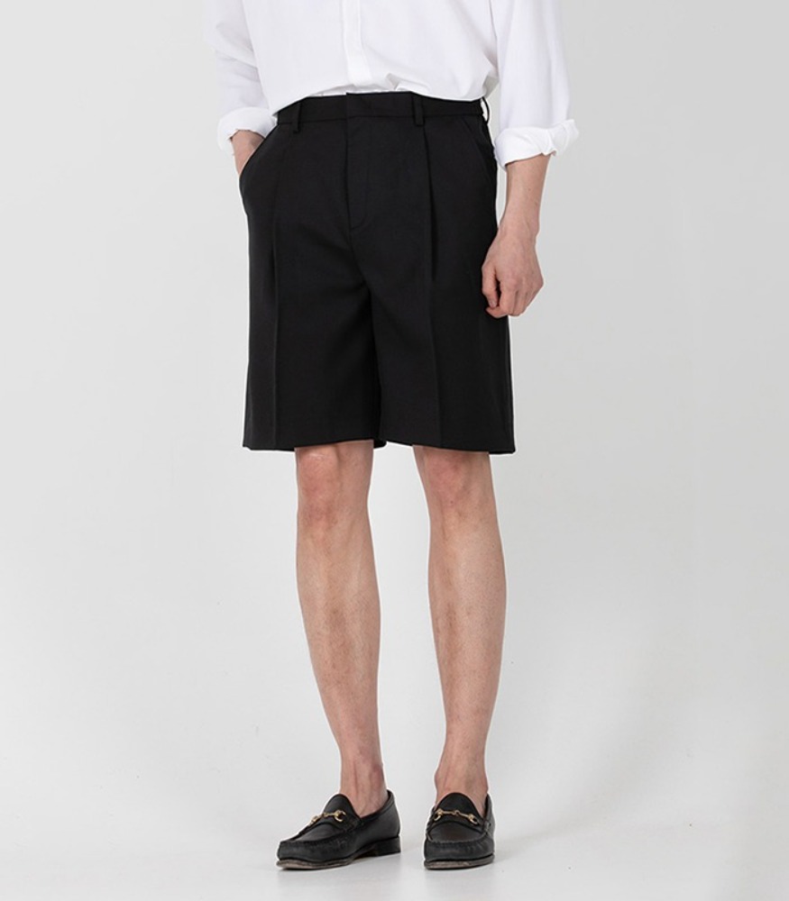 [메버릭]  Bermuda Banding Shorts (Black)