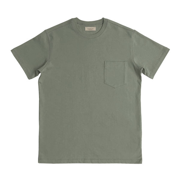 SORTIE - 3N605 Coverstitch Poket T-Shirts (Mint)