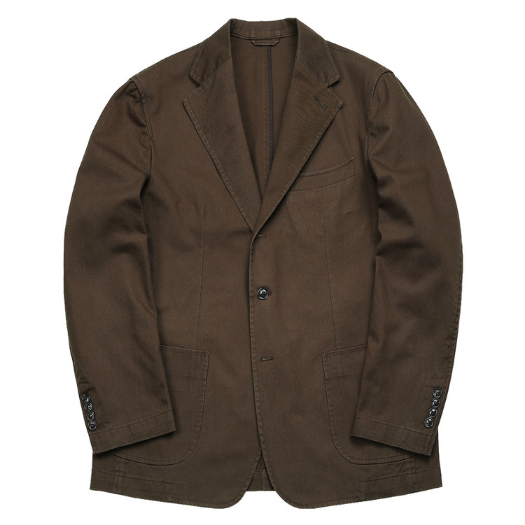[솔티] 3R2B Cotton Washed Jacket (Brown)