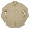 [솔티]  035 Linen Western Shirts (Beige)