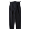 [솔티] 8s Linen Side-adjust Trousers (Black)