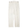 [솔티]  8s Linen Side-adjust Trousers (Ivory)