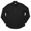 [솔티] 035 Linen Western Shirts (Black)