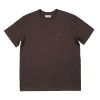 [솔티] Essential Comfort Poket T-Shirts (Brown)