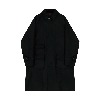 [벨리프]  wool Raglan Balmacaan Coat (Black)