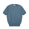벨리프 - Essential Short Sleeve Round Knit (Marine Blue)